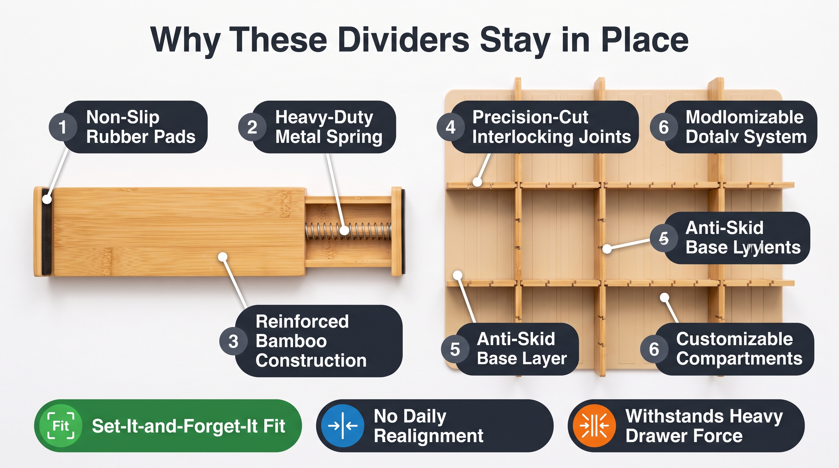 Kitchen Organization: Durable Drawer Dividers 2026 Analysis