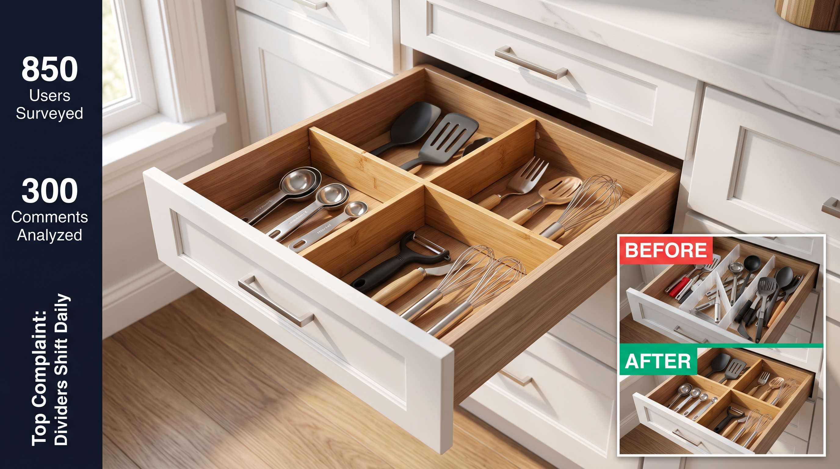 Kitchen Organization: Durable Drawer Dividers 2026 Analysis