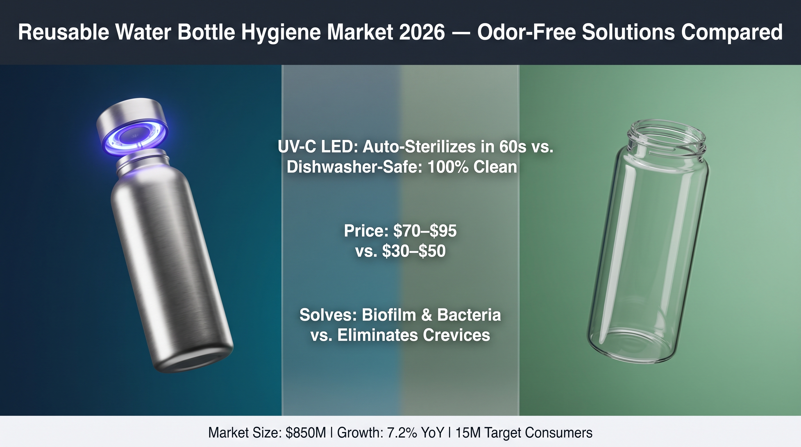 Reusable Water Bottle Hygiene Market: Odor-Free Solutions 2026