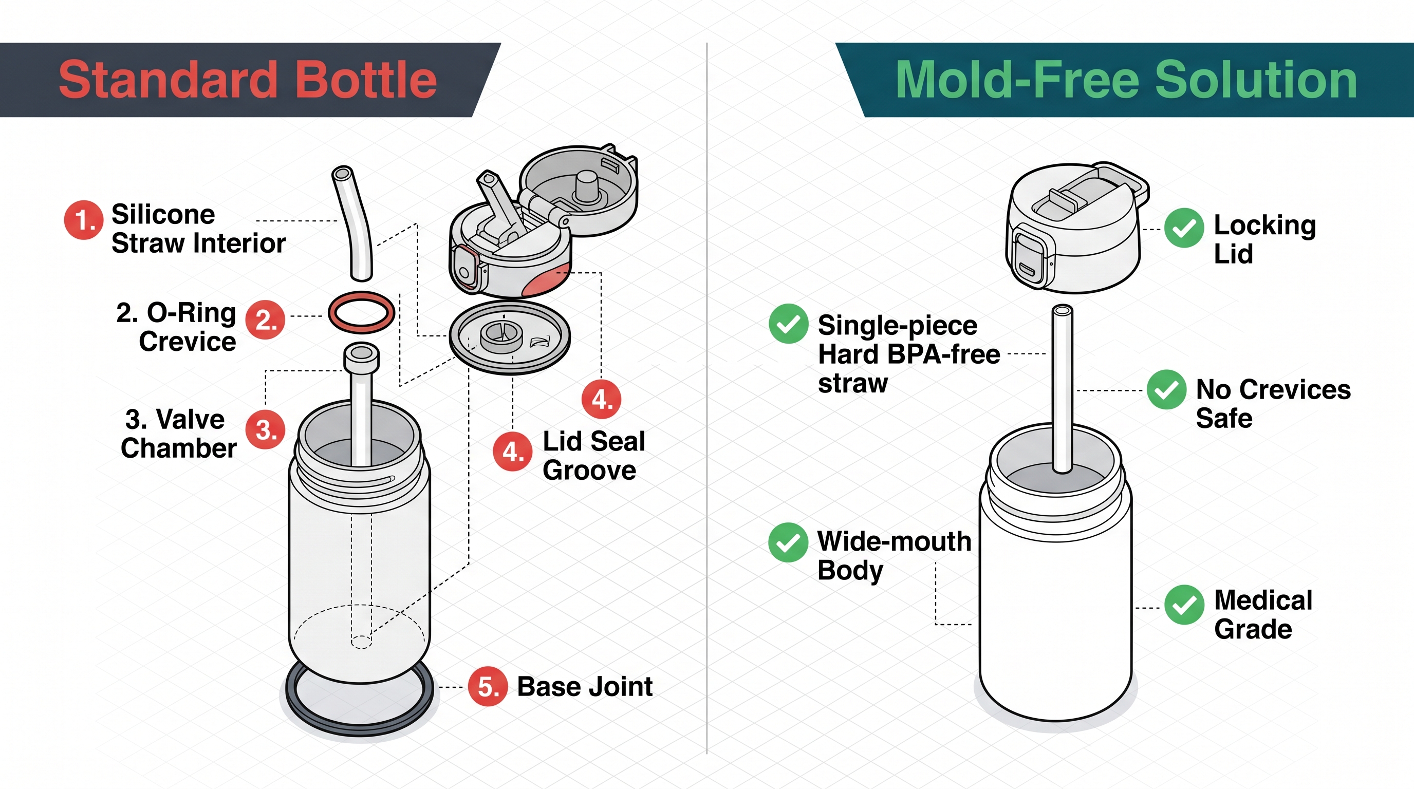 Toddler Hydration Market: Mold-Free Bottle Solutions 2026