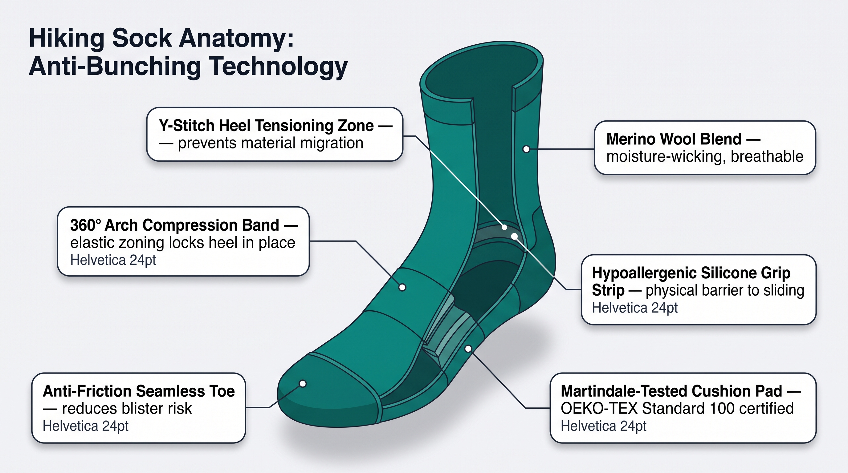 Hiking Sock Market: Anti-Bunching Heel Solutions 2026
