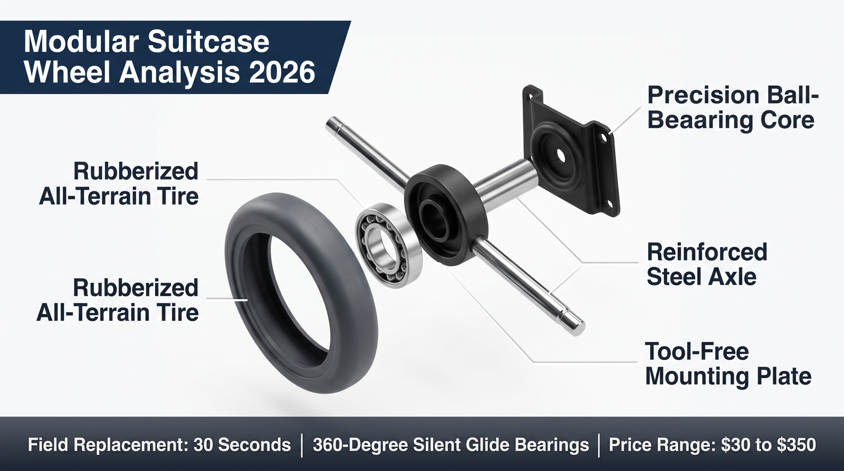 Travel Goods: Durable Suitcase Wheel Analysis 2026