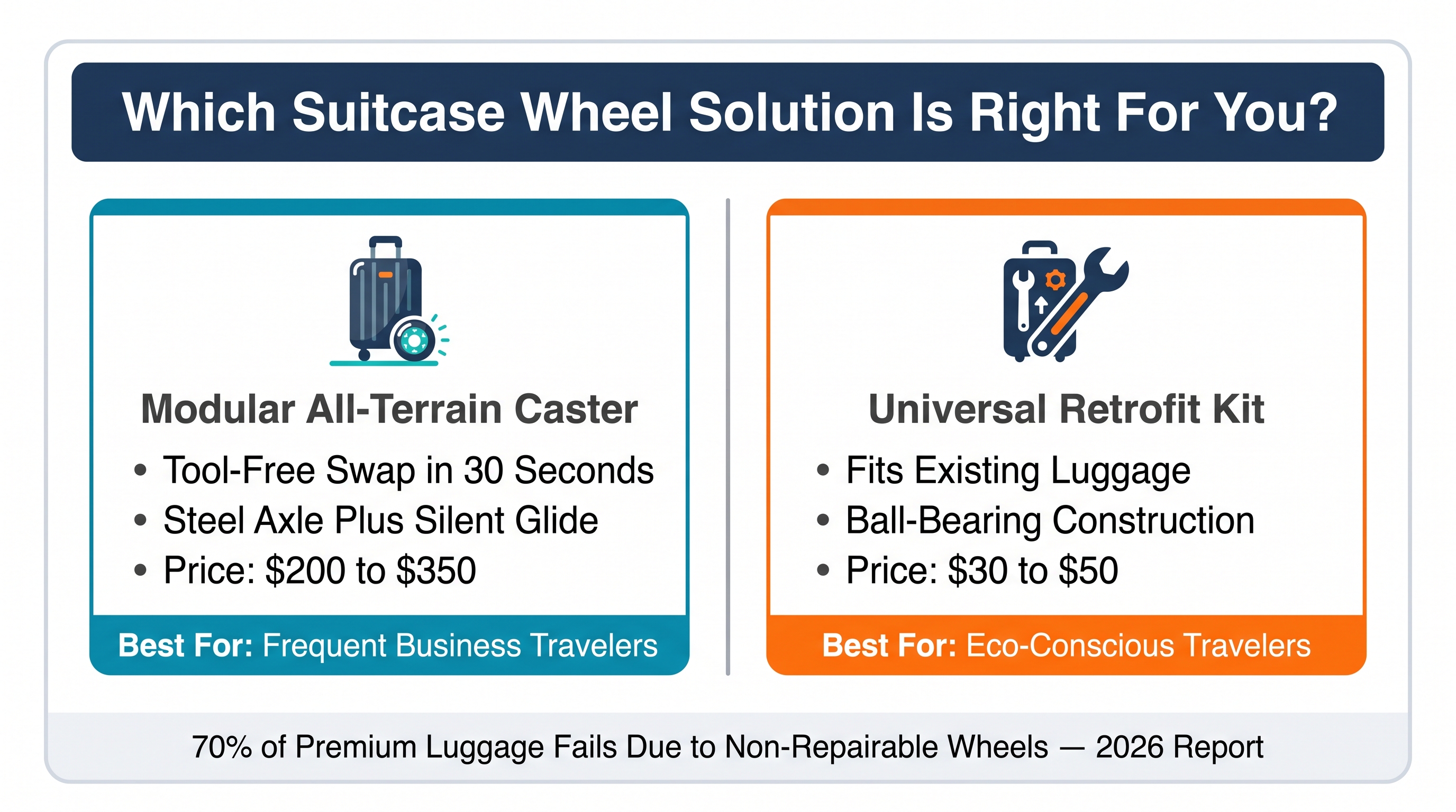 Travel Goods: Durable Suitcase Wheel Analysis 2026